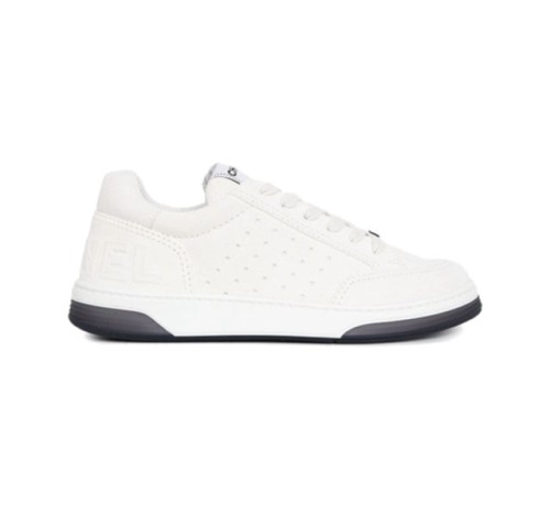 (HappyShoese공장) C. 백로고 테니스 스니커즈