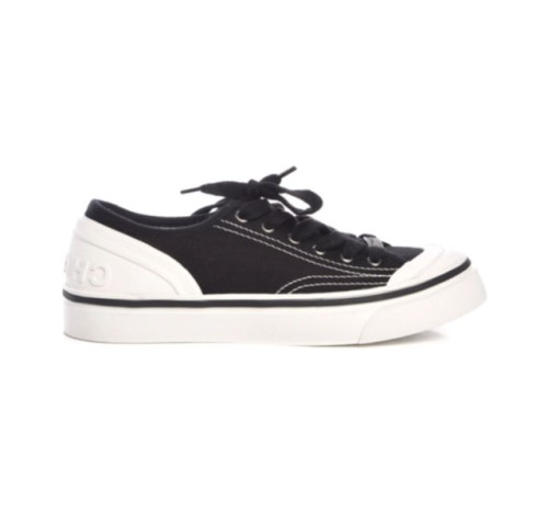(HappyShoese공장) C. 캔버스 스니커즈 블랙