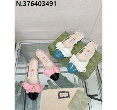 (AN3공장) 구찌 23SS 토끼 배색 플랫 샌들 2컬러  (여성용)
