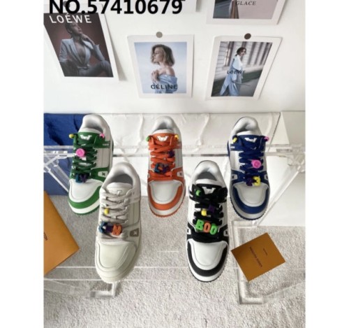 (327공장) 루이비통 Trainer 23ss 배색 스니커즈 5컬러