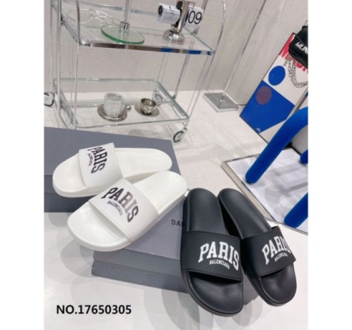 (AN3공장) 발렌시아가 PARIS 슬리퍼 2컬러