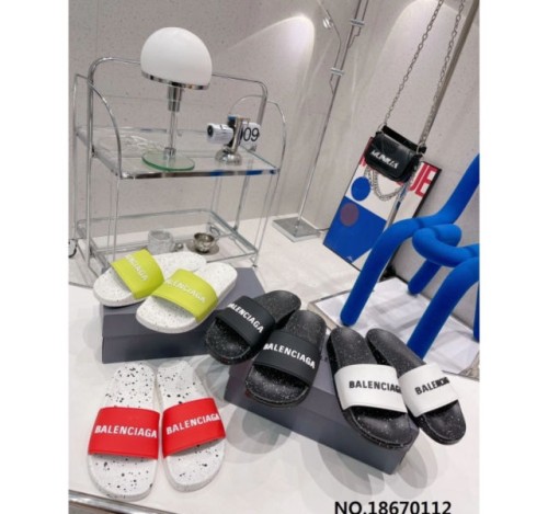 (AN3공장) 발렌시아가 모노그램 슬리퍼 4컬러