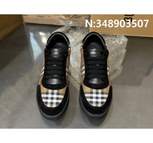 (152공장) 버*리 빈티지 체크 이음 스니커즈