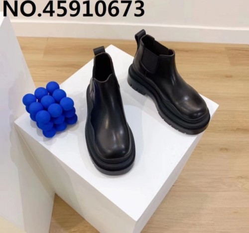 (AN3공장) 보테가베네타 커플 앵클 부츠 블랙