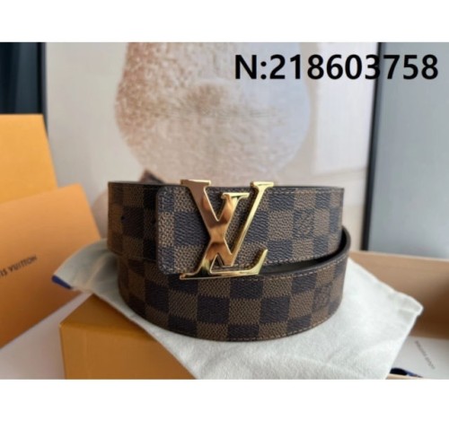 루이비통 LV 이니셜 다미에 클램프 벨트 40mm