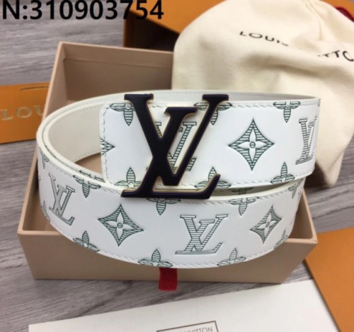 루이비통 삼색 LV 이니셜 모노그램 벨트 4cm 2컬러