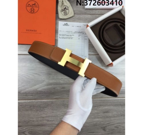 에르메스 Epcom가죽 골드 H버클 벨트 2컬러 38mm