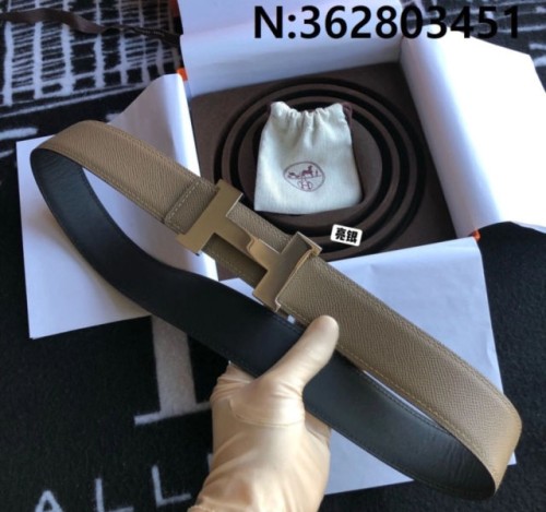 에르메스 실버 H버클 벨트 3.8cm 2컬러