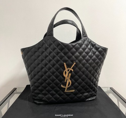 (블랙 프레임 공장) YSL. ICARE 맥시 쇼퍼백