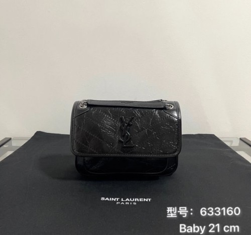 (블랙 프레임 공장) YSL. 니키 베이비 체인백