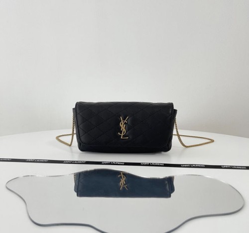 (블랙 프레임 공장) YSL. 가비 레더 스몰 크로스백