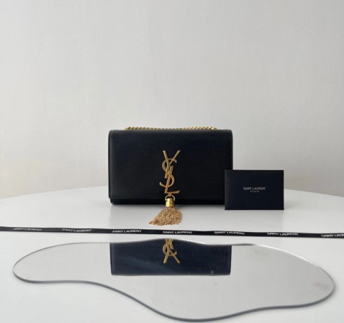 (블랙 프레임 공장) YSL. 테슬 스몰 케이트