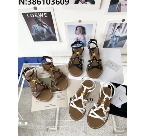 [327 공장] CE. 레더 트리오페 샌들 3컬러 1.5cm (여성용)