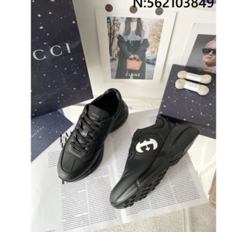 [327 공장] GU. 흰색 인터로킹 GG로고 라이톤 올검