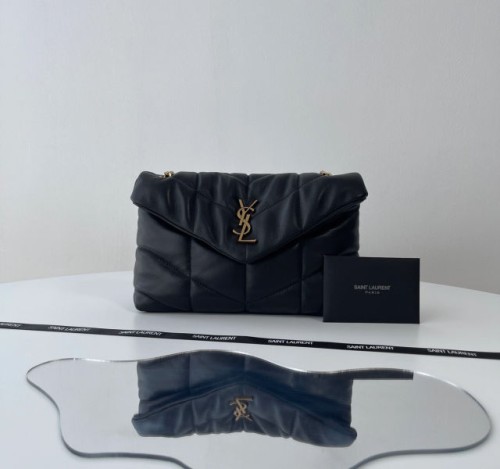 (블랙 프레임 공장) YSL. 루루 미니 푸퍼백