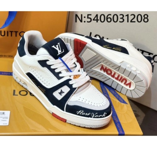 [152] L. 커플 LV NEW YORK 트레이너 스니커즈 블랙