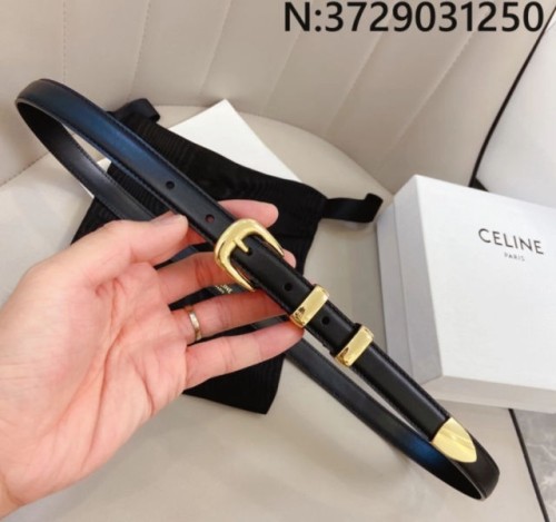 CE. 여성용 가죽 1.8cm 블랙 벨트 2컬러