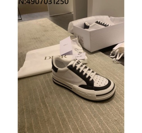 [QR 5009] D. D 프리웨이 흑백 배색 스니커즈