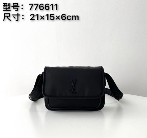 (블랙 프레임 공장) YSL. 나일론 스몰 니키 크로스백