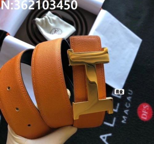 H. 골드 H버클 벨트 3.8cm 3컬러