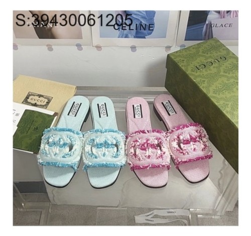 [327] GU. 24SS GG 인터로킹 태슬 슬리퍼 2컬러