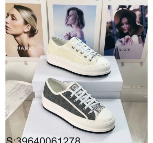 [327] D. 워크앤 D 플랫품 스니커즈 2컬러 4.5cm