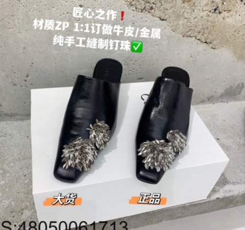 [AII] COTEMP 프라워 스퀘어 샌들 힐 4cm