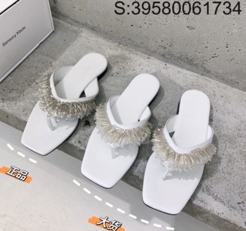 [AII] COTEMP 구슬 장식품 슬리퍼 화이트