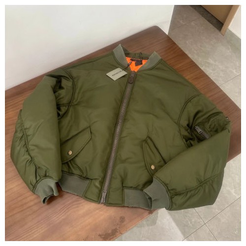 (GTR 공장) 발렌시아가 아미 그린 드롭 숄더 나일론 자켓