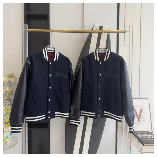 (AR 공장) GU. 24fw 가죽 야구 자켓
