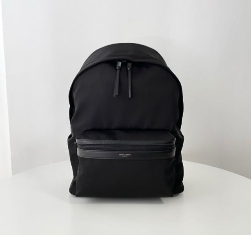 (블랙 프레임 공장) YSL. 나일론 캔버스 시티 백팩