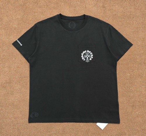 (GTR 공장) 크롬하츠 포켓 말굽 프린트 티셔츠(2color)