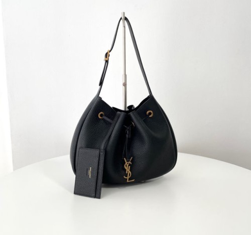 (블랙 프레임 공장) YSL. 그레인레더 스몰 숄더백